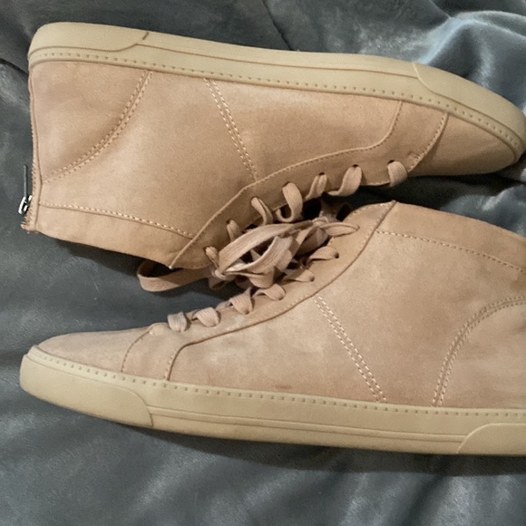 Blush color lace up boots - Picture 4 of 15